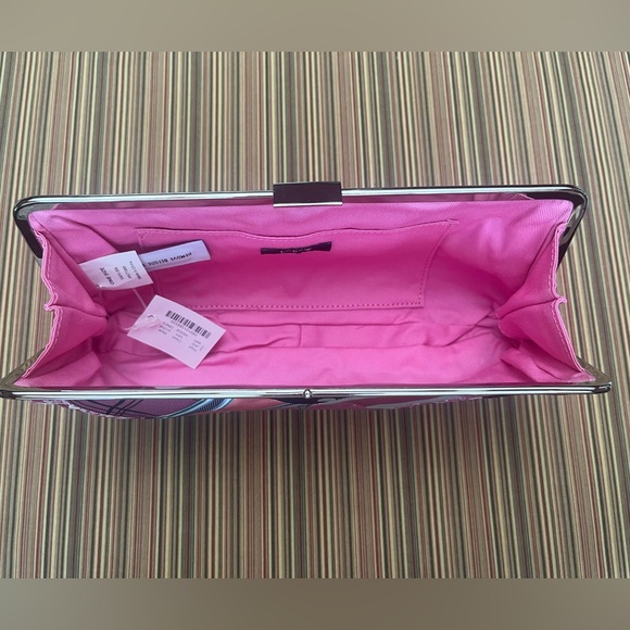 NWT J.Crew Mixed Patchwork Clutch - Picture 3 of 4